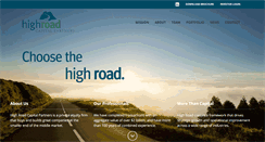Desktop Screenshot of highroadcap.com