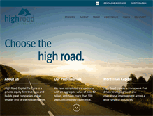 Tablet Screenshot of highroadcap.com
